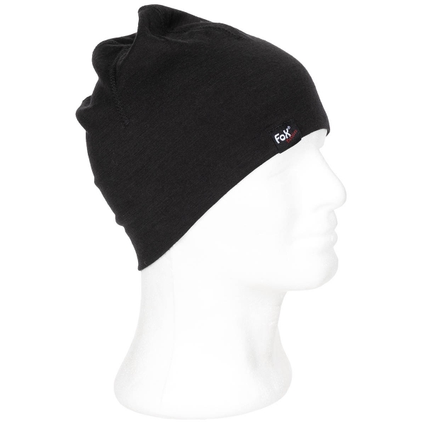 FOX Beanie "Merino Lite" schwarz