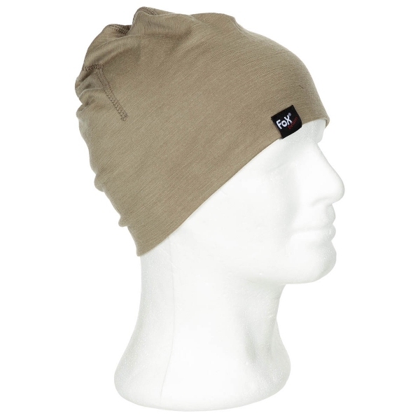 FOX Beanie "Merino Lite" coyote tan