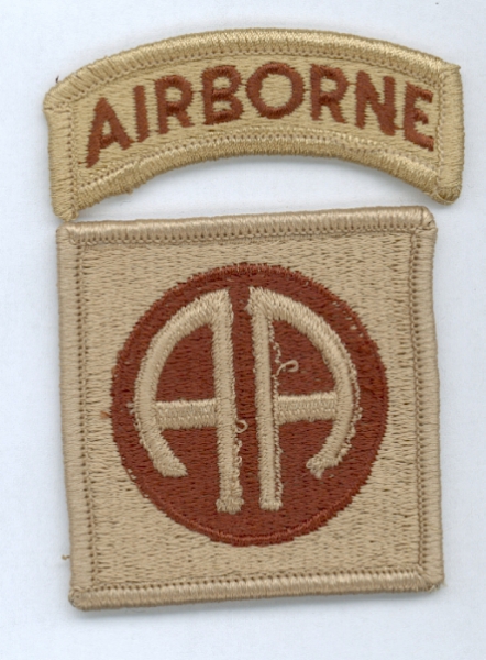 82nd Airborne Division DCU Desert Uniform Abzeichen