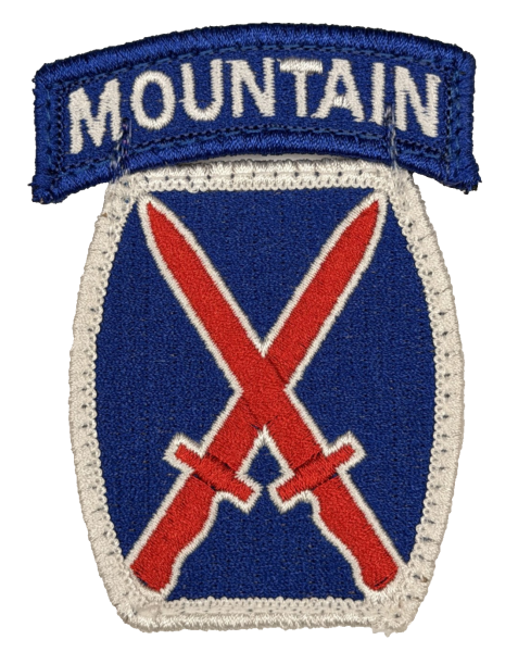 US Army 10th Mountain Division MOUNTAINEERS