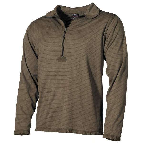 US Level II GEN III Long Sleeve Unterhemd lang oliv