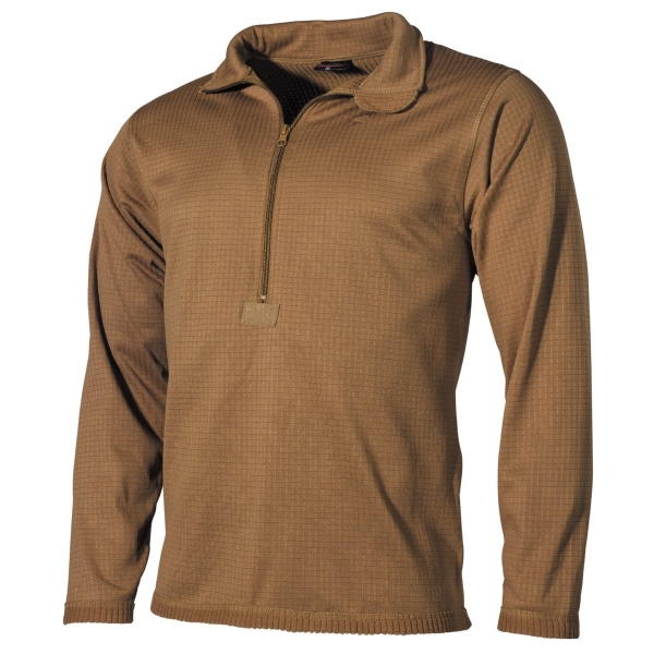 US Level II GEN III Long Sleeve Unterhemd lang coyote tan