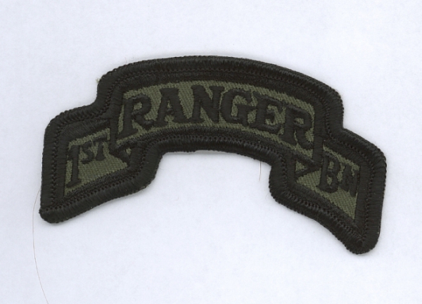 1st RANGER BN BDU Uniform Abzeichen tab