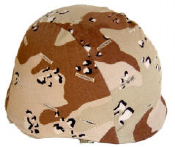 US Army 6 color Desert chocolate PASGT cover w. Cat Eye Band