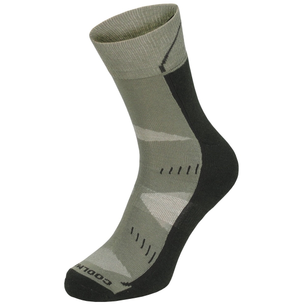 FOX Outdoors Trekkingsocken "Arber" mit gepolsterte Sohle oliv