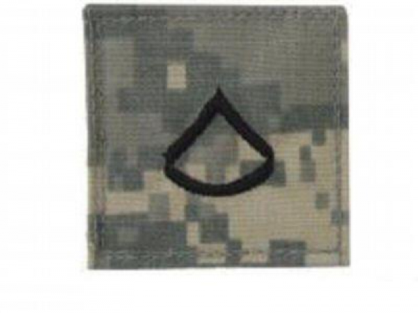 Private First Class US Army ACU Velcro Rank Digital Uniform Insignia Abzeichen