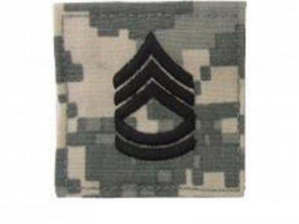Sergeant First Class US Army ACU Velcro Rank Digital Uniform Insignia Abzeichen