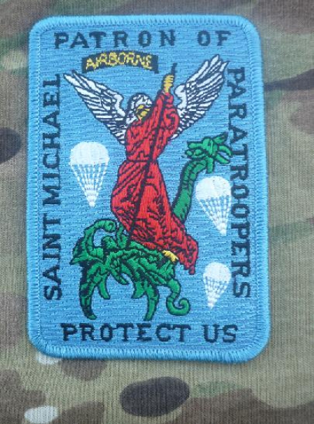 AIRBORNE  - SAINT MICHAEL - PATRON OF PARATROOPERS