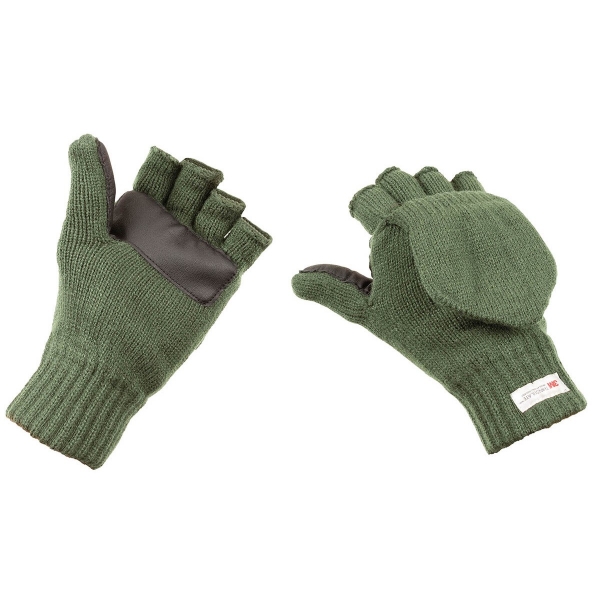 Strick Faust Fingerhandschuhe oliv 3M™ Thinsulate™