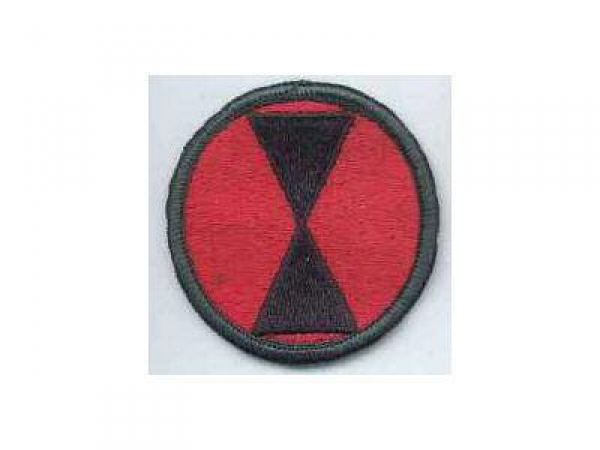 7th ID Infantry Division Uniform patch Abzeichen