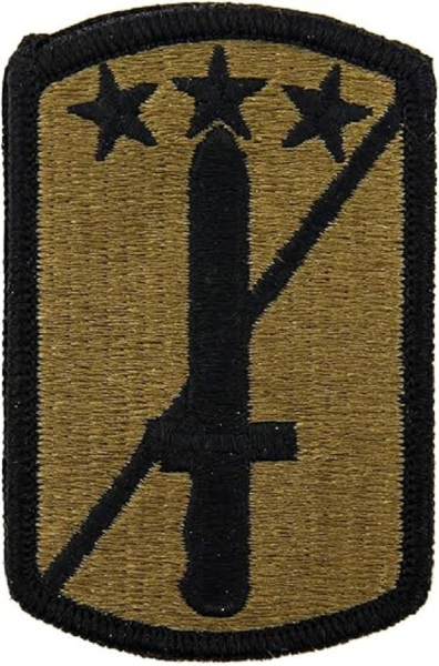 US ARMY 170th Infantry Brigade OCP Uniform patch