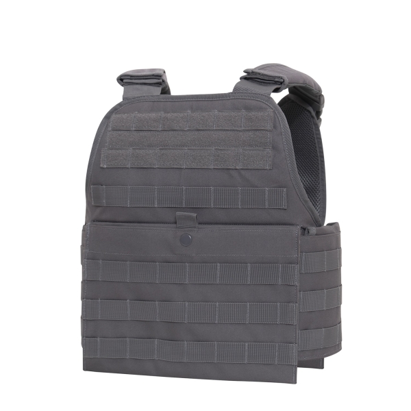 MOLLE PLATE CARRIER VEST - GREY