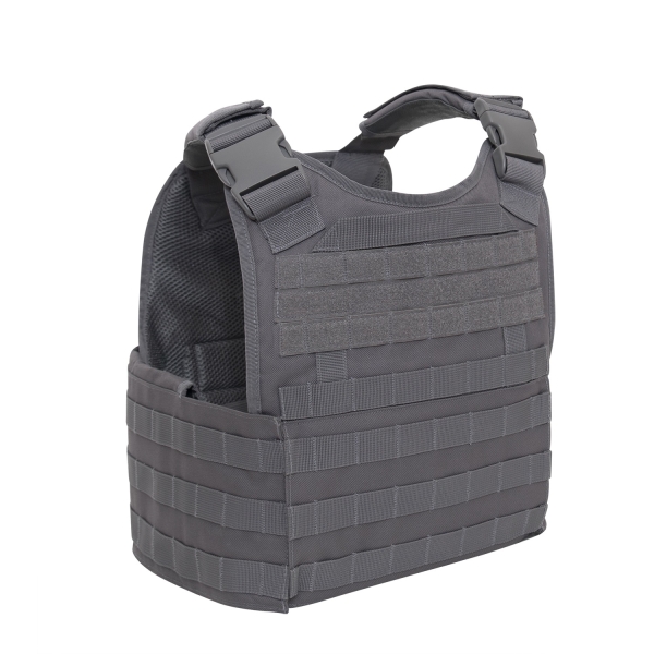 MOLLE PLATE CARRIER VEST - GREY