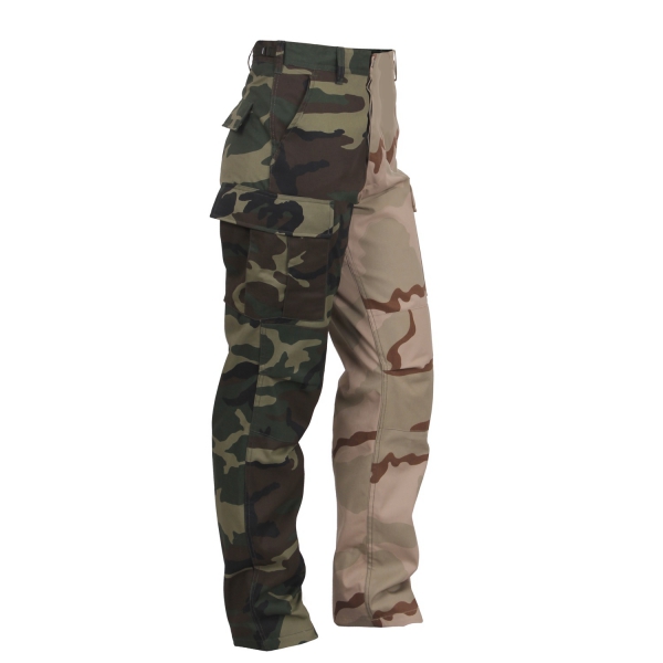 BDU Two-Tone Pants woodland / Desert camouflage