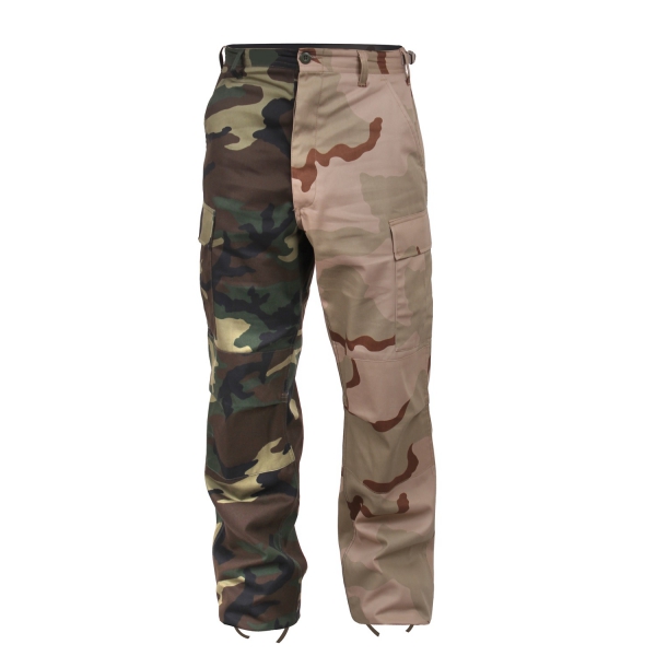 BDU Two-Tone Pants woodland / Desert camouflage