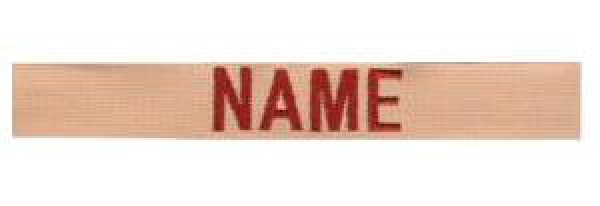 US ARMY DCU Desert Uniform Name tape Namensstreifen Nickname