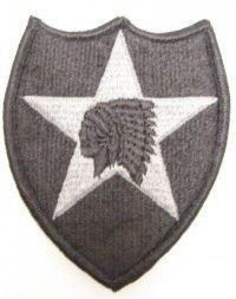 2nd Infantry Division "INDIAN HEAD" UCP ACU Patch - Foliage Green