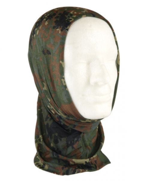 MULTI HEADGEAR WRAP 6 Way Face Protector flecktarn