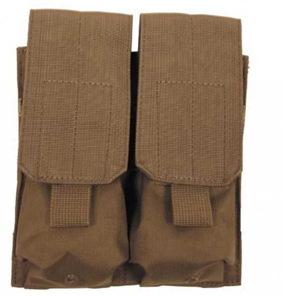 Doppel Magazintasche MOLLE Modular System coyote tan