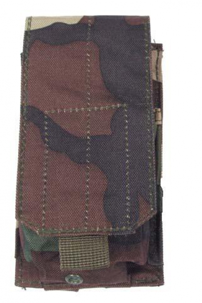 Magazintasche MOLLE Modular System woodland camouflage