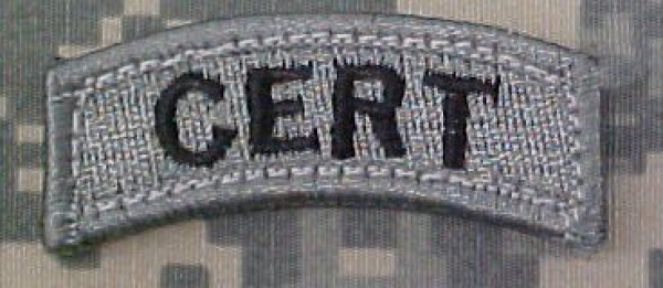 CERT ACU tab - Foliage Green