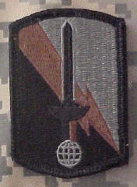 21st Signal Brigade ACU patch foliage green