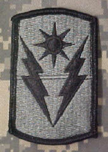 40th Armored Brigade ACU Patch- Foliage Green