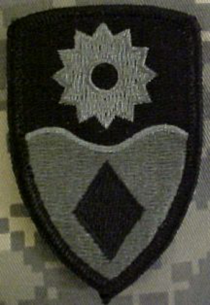 49th MP Military Police Brigade ACU Patch foliage green