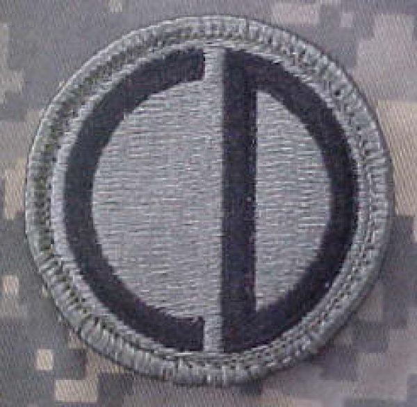 85th Infantry Division ACU Patch - Foliage Green