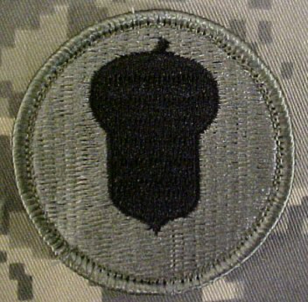 87th Infantry Division "Golden Acorn" UCP ACU Patch - Foliage Green