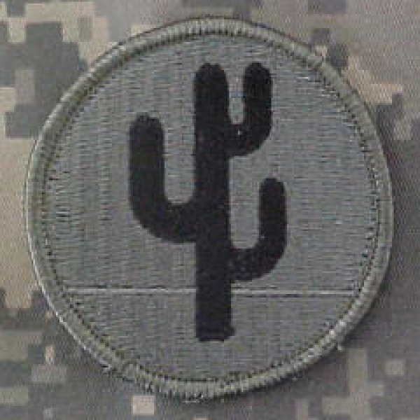 103rd Infantry Division ACU Patch foliage green