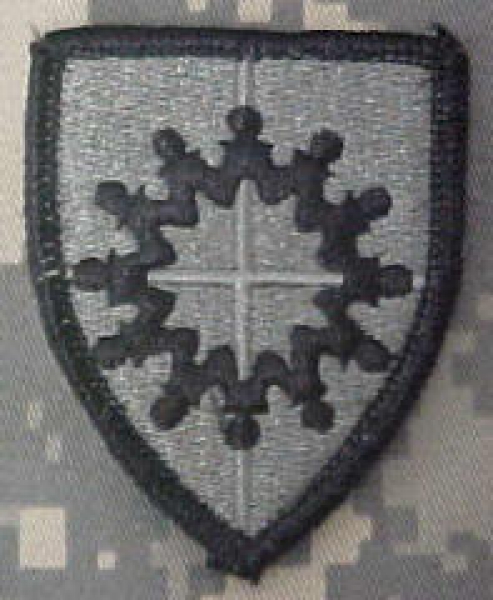 149th Armor Brigade ACU Patch foliage green