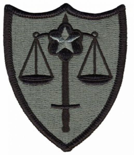 Trial and Defense ACU patch