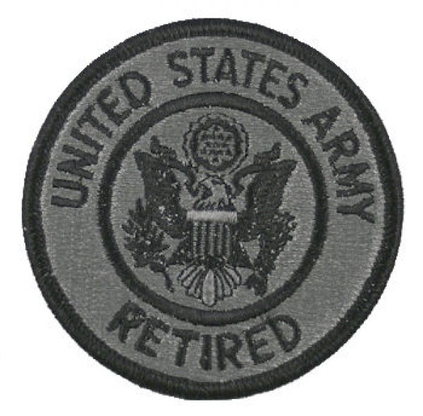 U.S. Army Retired ACU Patch - Foliage Green