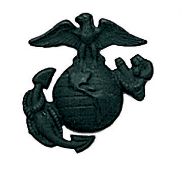 USMC US MARINE CORP GLOBE & ANCHOR HAT PIN