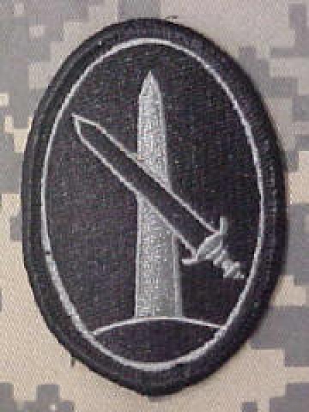 Military District of Washington (MDW) ACU Patch - Foliage Green