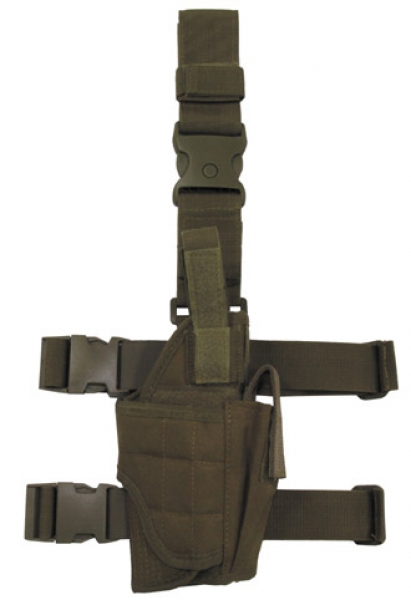 Pistolenbeinholster rechts coyote