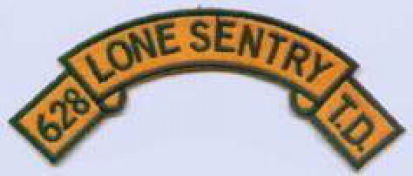 628th LONE SENTRY TANK DESTROYER TAB