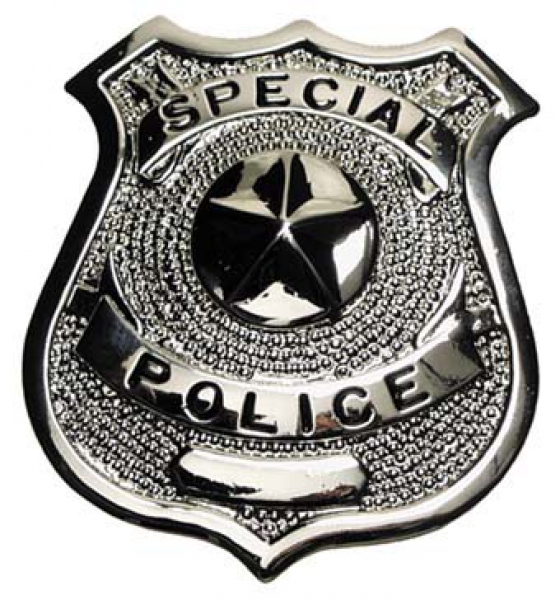 US Special Police Polizeiabzeichen mit Anstecknadel