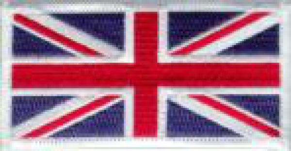 Union Jack United Kingdom Velcro ID patch full color