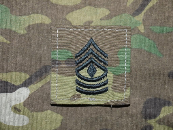 First Sergeant OCP Multicam Rank