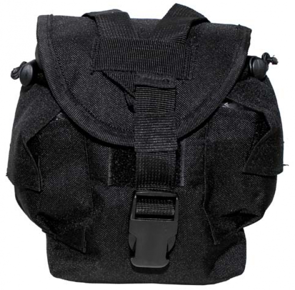 1Ltr Trinkflaschen MOLLE Tasche schwarz