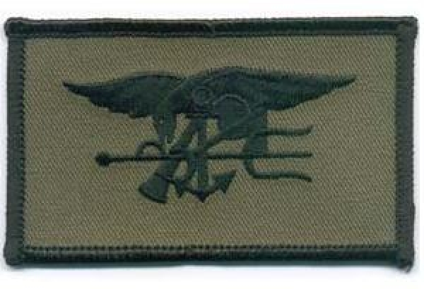US NAVY SEALS OD GREEN PATCH
