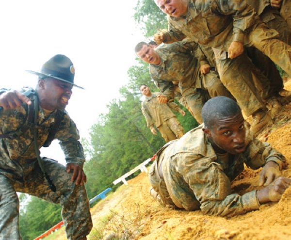 US Army Marines CAMPAIGN MILITARY DRILL INSTRUCTOR HUT