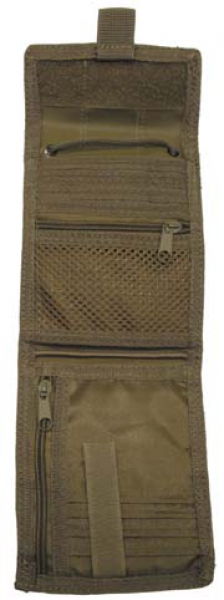 Brustbeutel coyote tan aufklappbar