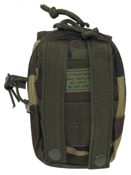 Mehrzwecktasche MOLLE System klein woodland camouflage