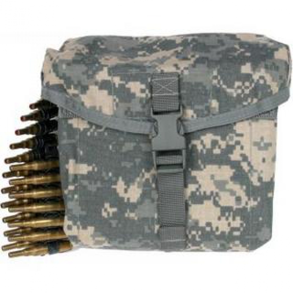 US ARMY ACU MOLLE II 200 ROUND SAW GUNNER POUCH