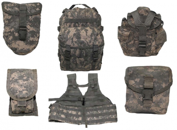 US Army MOLLE II ACU Rifleman Set