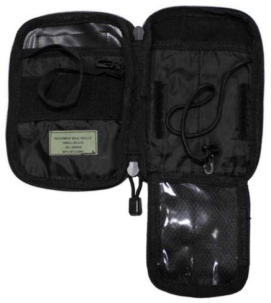 Dokumententasche MOLLE schwarz