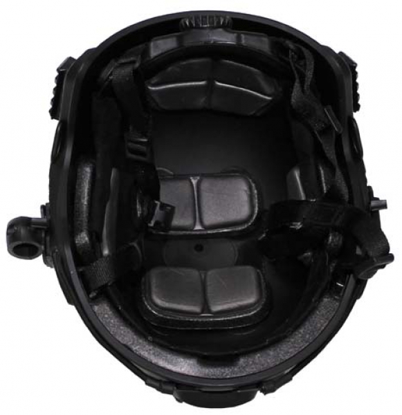 US TC2001 Helm FAST with Rails black
